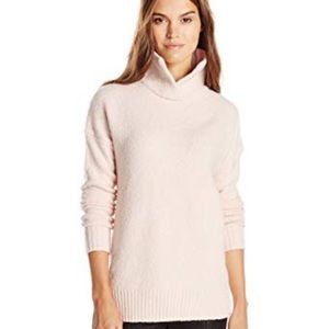 French Connection wool blend split turtleneck